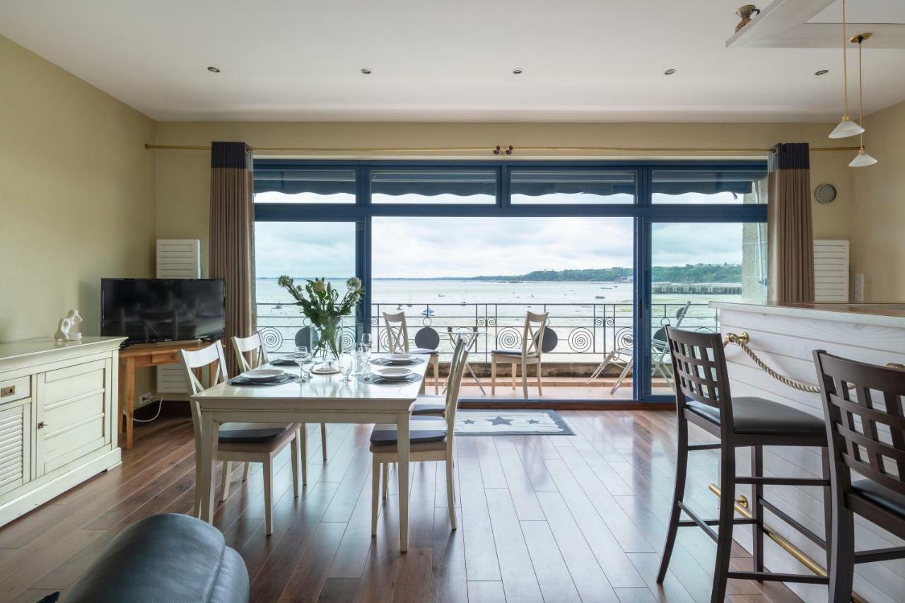 La Bisquine - Appt Pour 4 Avec Vue Mer Cancale Buitenkant foto