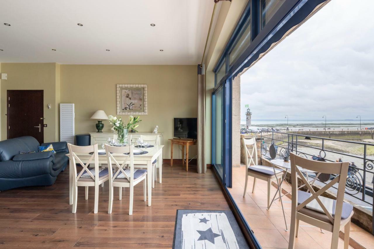 La Bisquine - Appt Pour 4 Avec Vue Mer Cancale Buitenkant foto